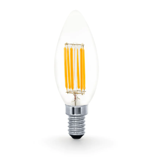 MINALOX LED Lamp C35 E14/1.5W/24V/2700K Loxone Dimbaar