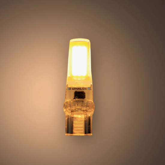 MINALOX LED Lamp G9 COB 2W/24V/2700K Loxone Dimbaar