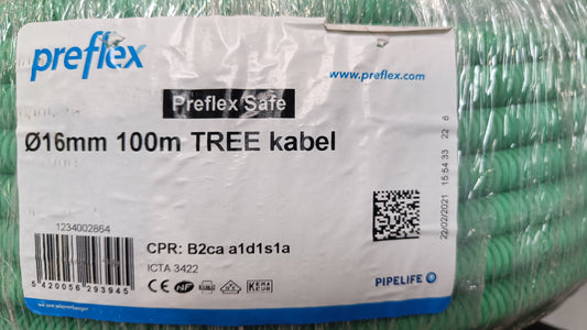 Loxone Treekabel in Preflex Safe 100m