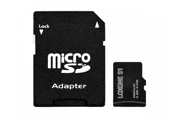 Loxone SD-Kaart met firmware voor Audioserver