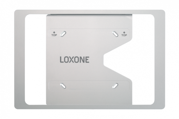 Loxone iPad Wallmount 10,2" Zilver