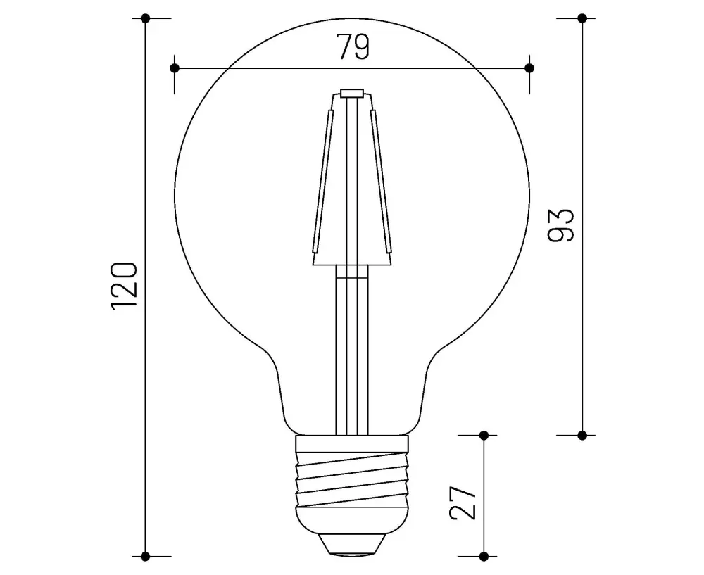 MINALOX_stmievatelna_LED_ziarovka_E27_G80_6W_360D_cira_DC24V_smarthome_zapojenie_rozmery.webp