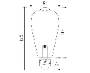 MINALOX_stmievatelna_LED_ziarovka_E27_ST64_6W_360D_cira_DC24V_smarthome_rozmery.webp
