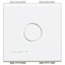 [N4951] BTICINO - Blinde knop Light - afgerond - 2 mod wit
