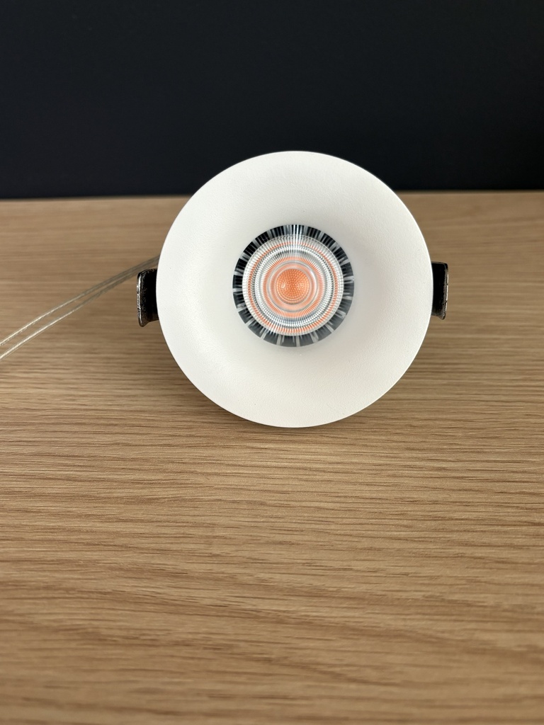 [IllorganicW013000] Illuris Organic inbouw spot wit inclusief GU10 3000k loxone dimbaar