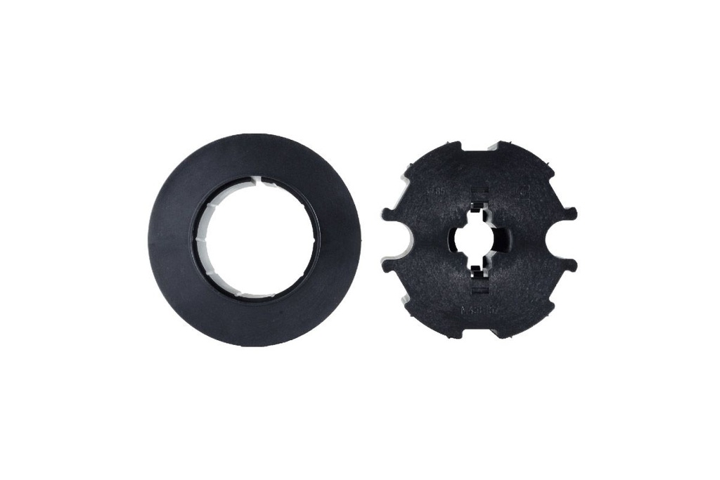 [100186] Loxone Adapter Buismotor 63mm Rundnut