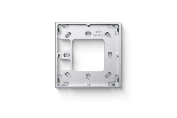 [100487] Loxone Montageframe Enkel Zilver