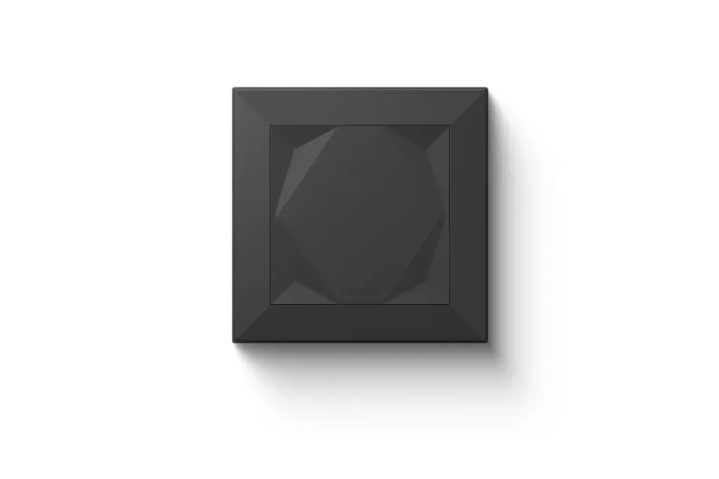[100180] Loxone Touch Air Antraciet