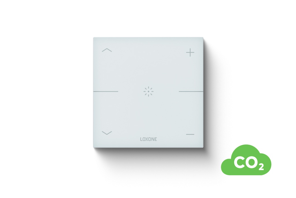 [100873] Loxone Touch Pure CO2 Tree Zuiver wit