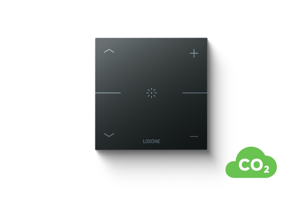 [100796] Loxone Touch Pure CO2 Tree antraciet