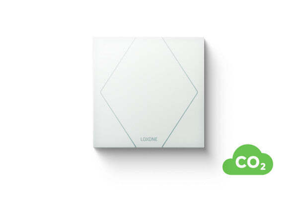 [100517] Loxone Touch Pure Classic CO2 Tree Zuiver wit