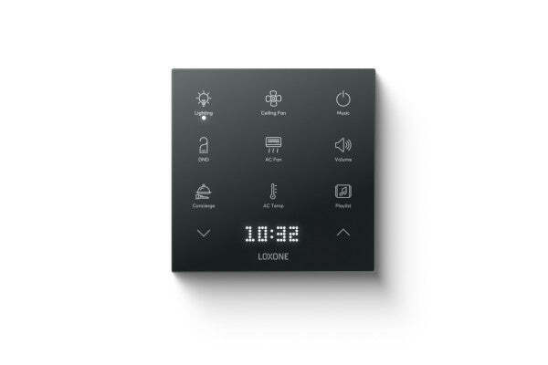 [100611] Loxone Touch Pure Flex 24V IP44 Air antraciet