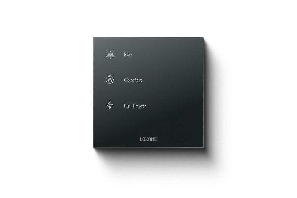 Loxone Touch Pure Flex Tree Antraciet - Wallbox