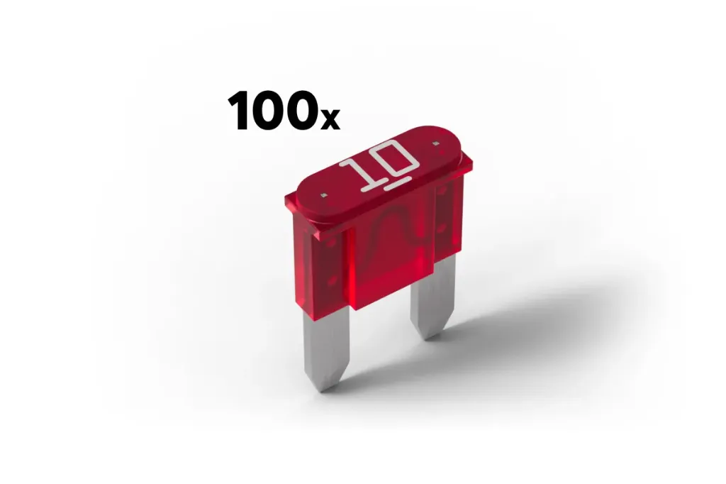 [200415] Loxone Zekering 10A voor Power Supply & Backup (100 stuks)