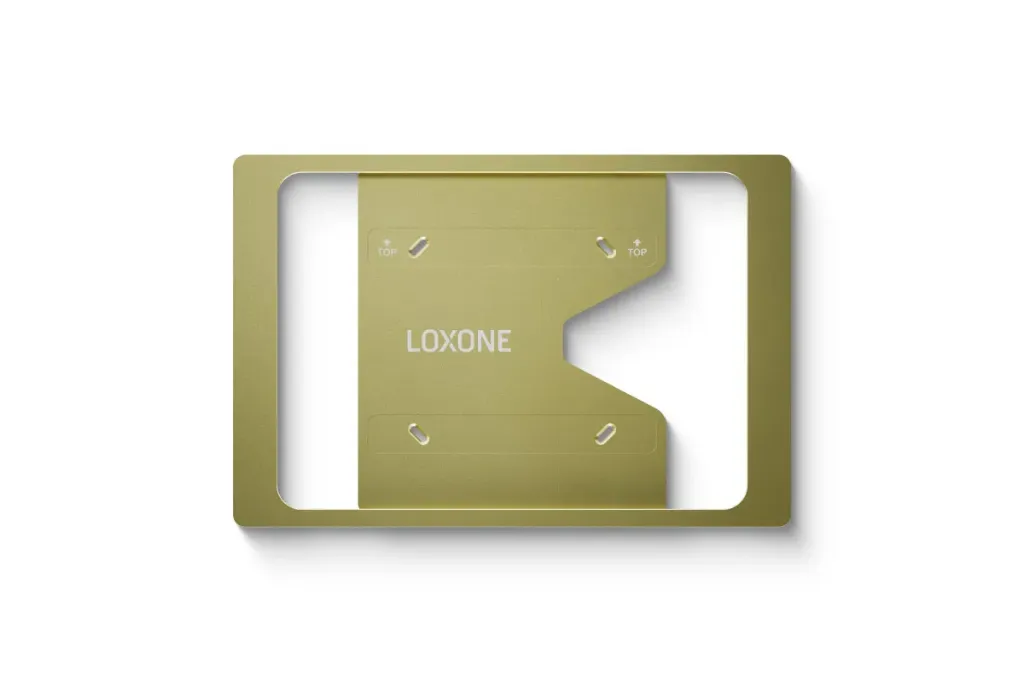 [100621] Loxone iPad Wallmount 10,9" goud