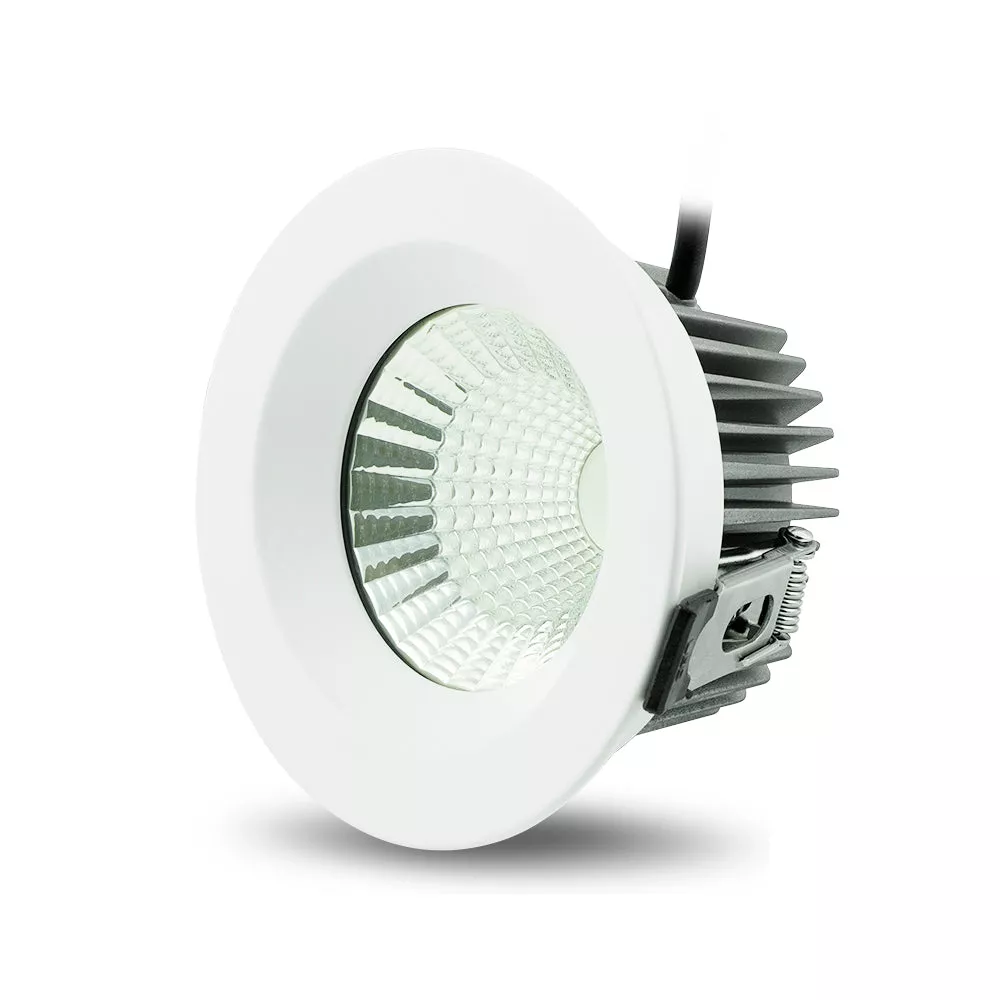 [LDLD110/12W/24V/60D/1800/4500] MINALOX LED DOWNLIGHT D110 DUALWHITE 12W 24V 60° 1800-4500K White Clear Loxone dimbaar