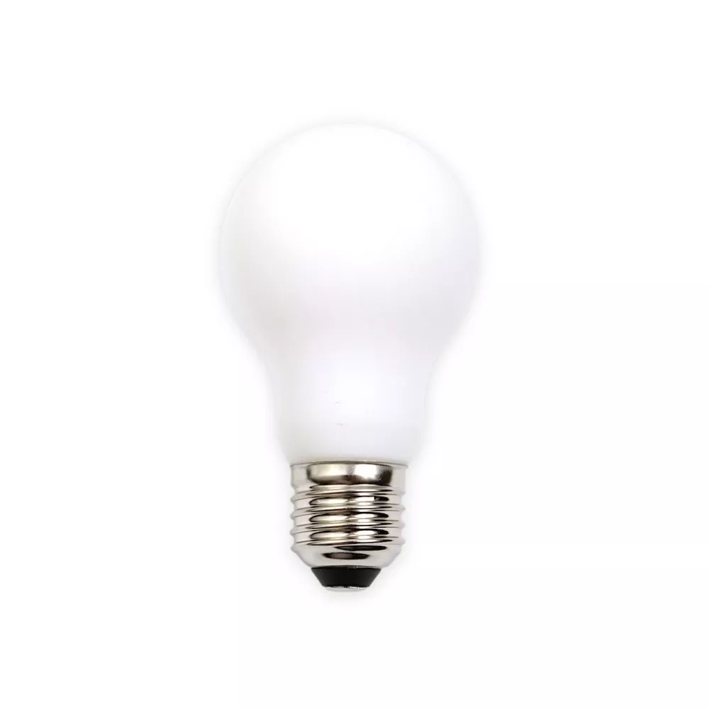 [LBA60M/E27/6W/24V/WW] MINALOX LED Lamp A60 E27/6W/24V/2700K Milky Loxone Dimbaar