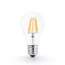 MINALOX LED Lamp A60 E27/6W/24V/2700K/clear Loxone Dimbaar