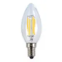 MINALOX LED Lamp C35 E14/3.6W/24V/WW Loxone Dimbaar