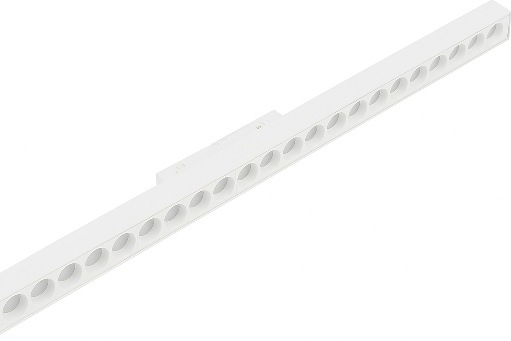 [MNLX-FC24G/24WB/24V/24D/1800/4500/WH] MINALOX RAILDOTS 24° FC24G DualWhite 24W 24V 1800-4500K Black Loxone dimbaar
