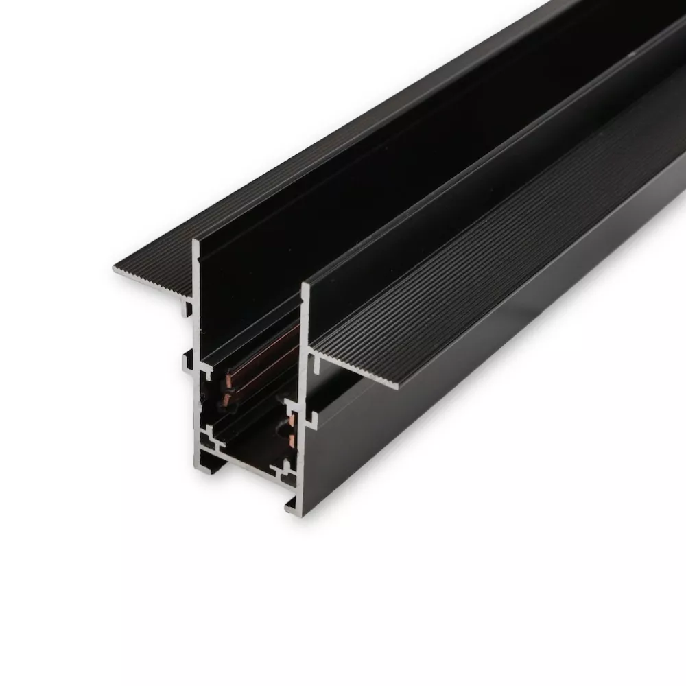 [MNLX-EMT420/BK] MINALOX RAILSYSTEEM EMT-serie zwart 2m Loxone dimbaar
