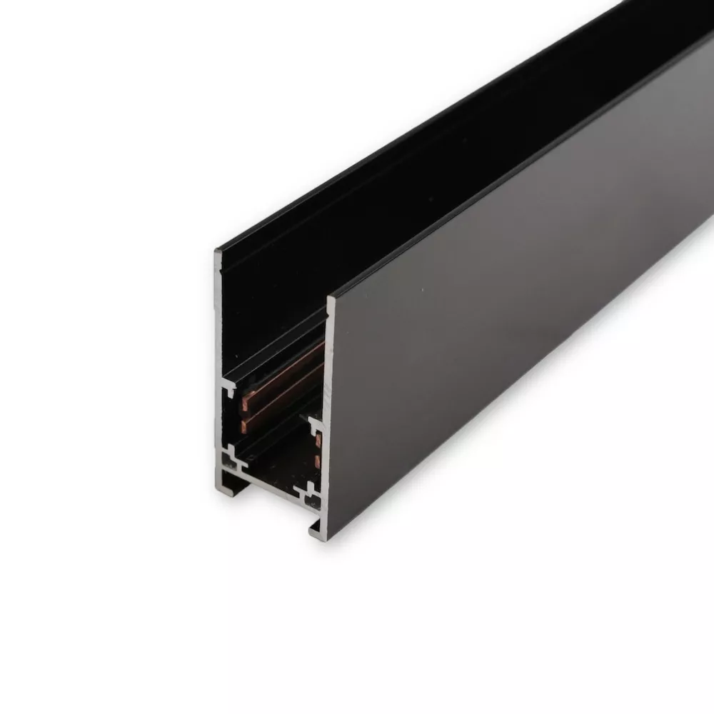 [MNLX-MT420/BK] MINALOX RAILSYSTEEM MT-serie 2m Black Loxone dimbaar