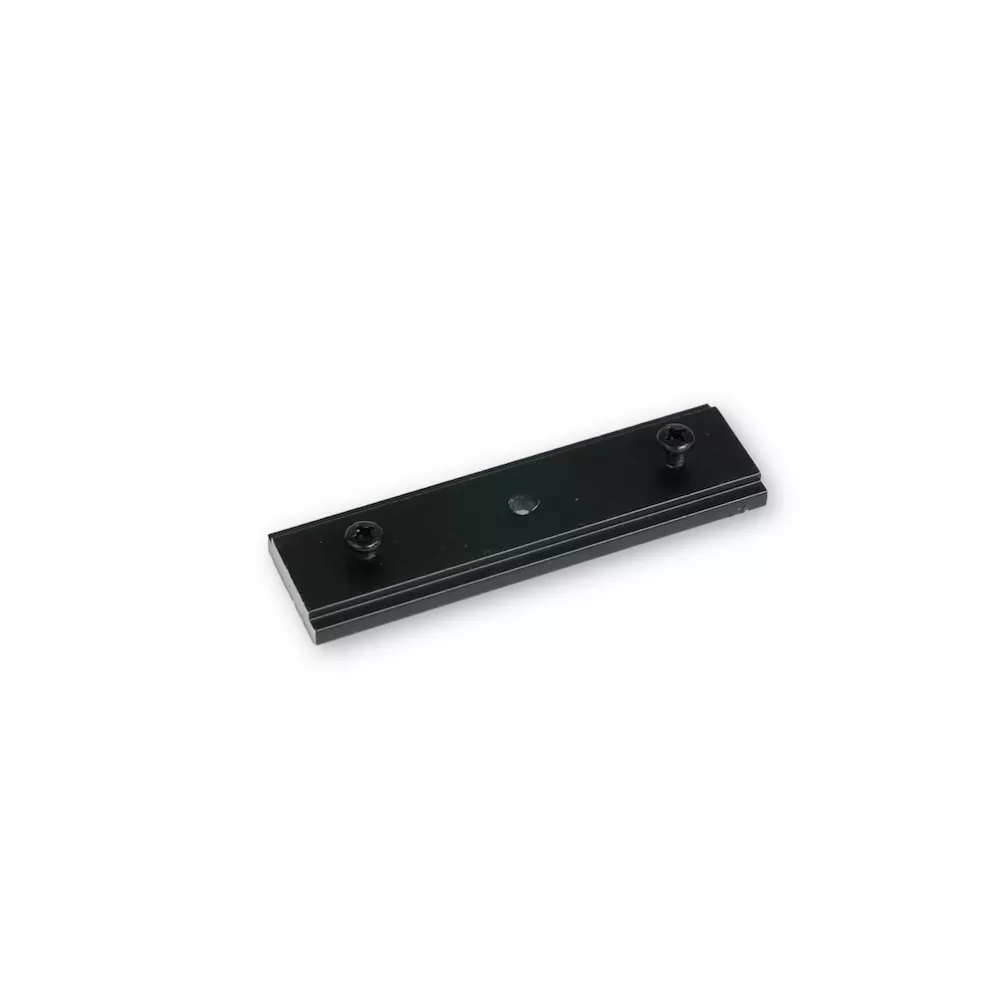 [MNLX-M192/BK] MINALOX RAILSYSTEEM VERBINDINGSBEUGEL Zwart M/MT/EMT/RMT-series