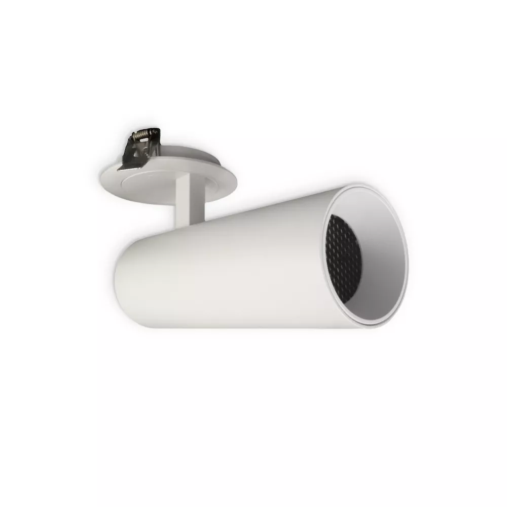 [RSLD62/12W/24V/60D/1800/4500/WH] MINALOX RECESSED LED SPOTLIGHT D62 DUALWHITE 12W 24V 60° 1800-4500K White Loxone dimbaar