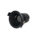MINALOX RECESSED LED SPOTLIGHT D65 DUALWHITE 12W 24V 50D 1800-4500K BLACK Loxone dimbaar