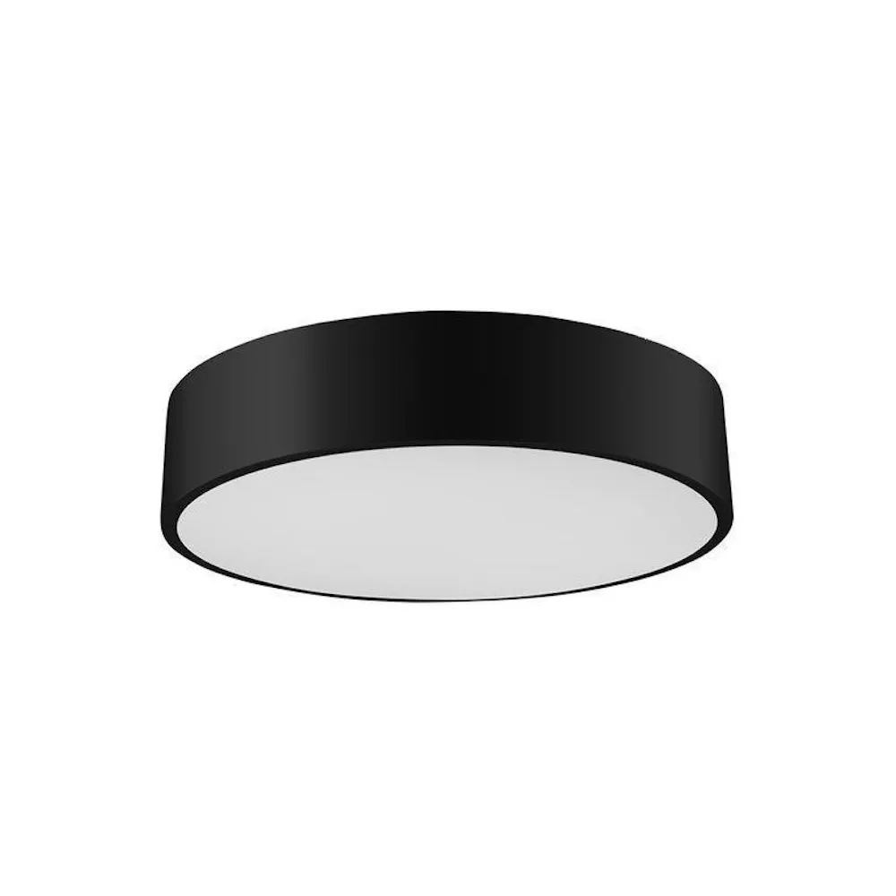 [MNLXROUND50/D300/24V/1800/4500/BK] Minalox LED plafondlamp 300mm  Loxone dimbaar