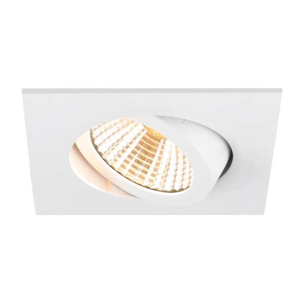 [1007328/2700] New tria 68 vierkant wit inclusief GU10 2700k loxone dimbaar