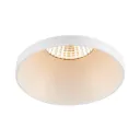 New tria 75 rond verdiept met kraag wit inclusief GU10 3000k loxone dimbaar