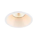 New tria 75 rond verdiept wit inclusief GU10 2700k loxone dimbaar