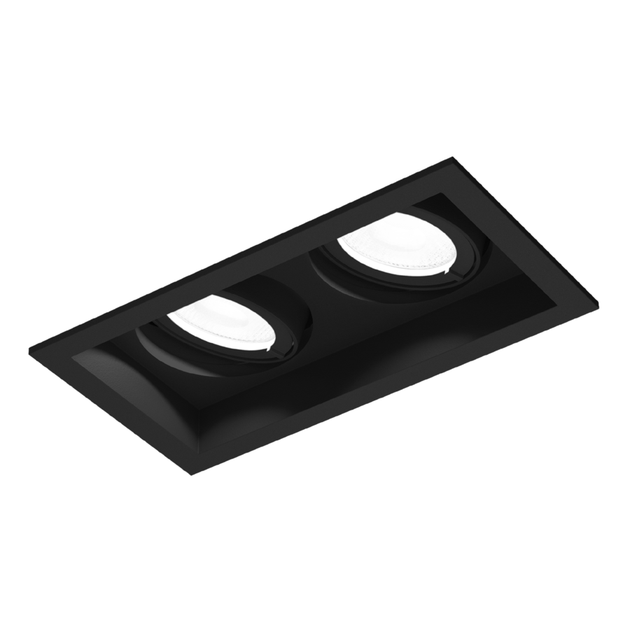 [16256LB3] PLANO PETIT CEILING REC 2.0 LED 2700K B – Medium