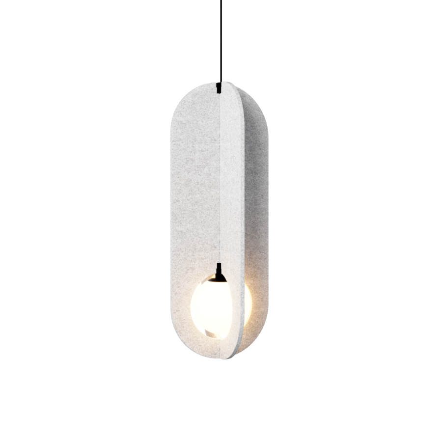 [23838LMF3] SOLLI COCOON CEILING SUSP 1.0 LED 2700K MF