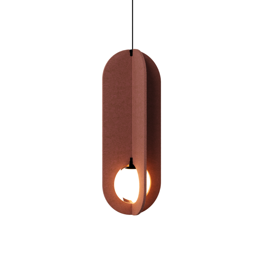 [23838LOF5] SOLLI COCOON CEILING SUSP 1.0 LED 3000K OF