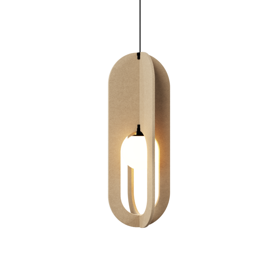[23848LLF3] SOLLI COCOON CEILING SUSP 2.0 LED 2700K LF
