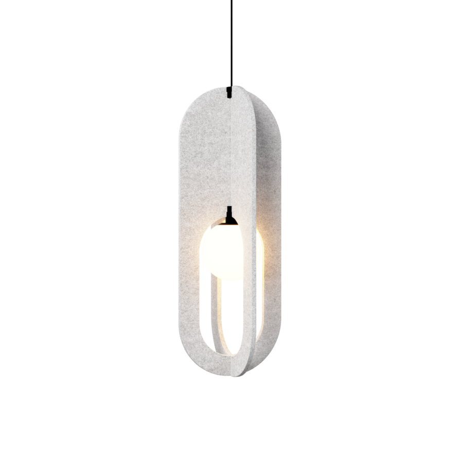 [23848LMF3] SOLLI COCOON CEILING SUSP 2.0 LED 2700K MF