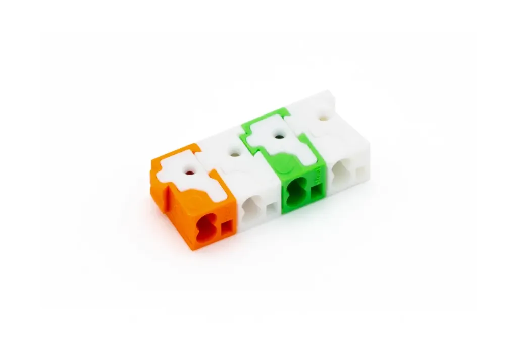 [000553] Loxone Intercom set aansluitklemmen groen-wit/oranje-wit