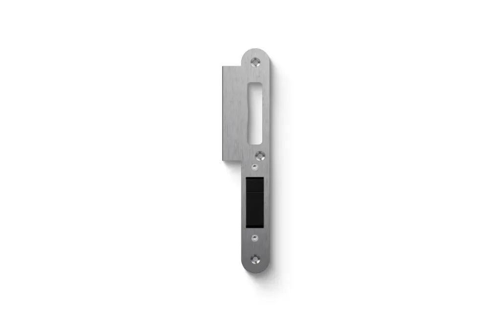 Loxone Rechtshandige sluitplaat met flap 190 x 24 x3 mm voor Deurslot Air Inductief
