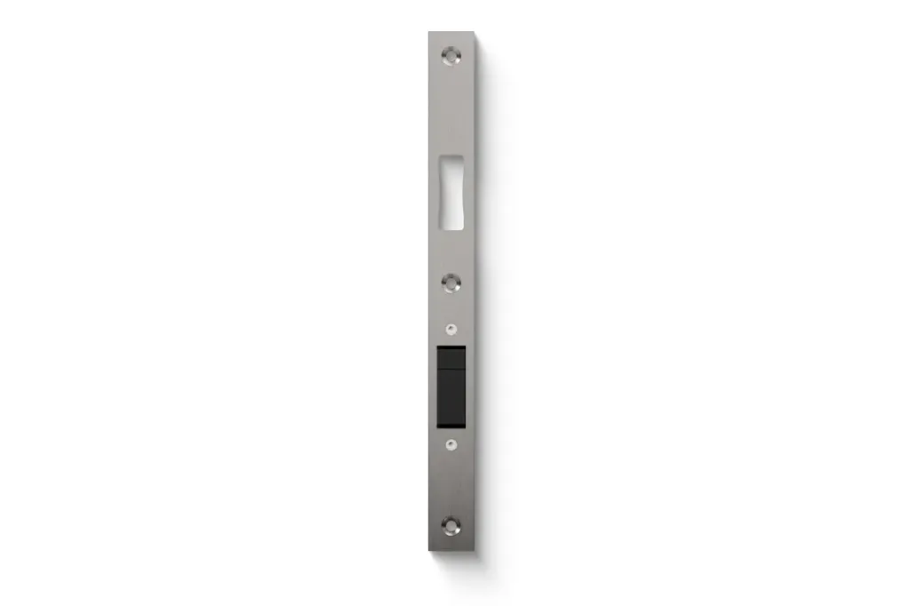[100788] Loxone Sluitplaat met flap, buisvormig frame 270 x 24 x 3 mm voor Deurslot Air Inductief