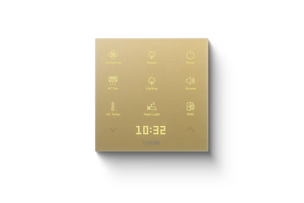 [100883] Loxone Touch Pure Flex CO₂ Tree goud