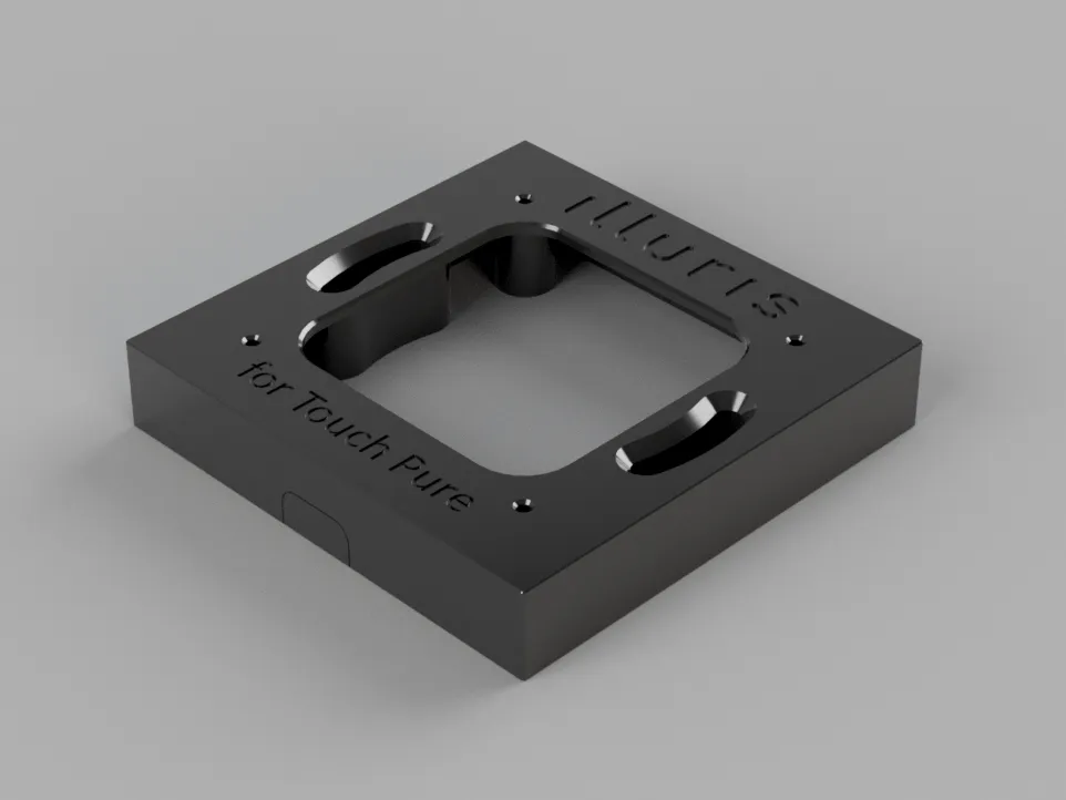 [IL3Dkader-TP] Opbouwkader voor Loxone Touch Pure